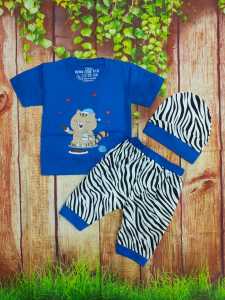 Stelan Anak Laki 3 - 9 bulan Katun Adem Halus dj535