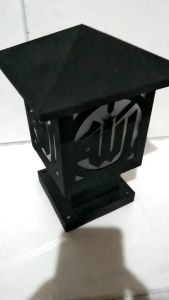 lampu pagar islamiy lampu hias lafadz ALLAH & MUHAMMAD LAMPU TAMAN PEMERANGAN OUTDOOR