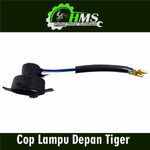 COP LAMPU DEPAN TIGER - PITINGAN FITTING SOKET DOP DEPAN HONDA TIGER LAMA