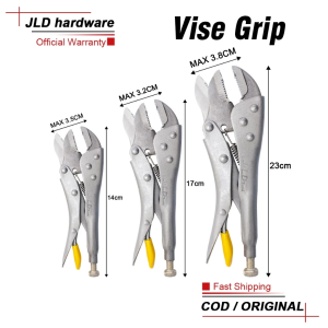 JLD Vise Grip Adjustable Vise Locking Pliers With Wire Cutter 5/7/10Inch Clamp Pliers