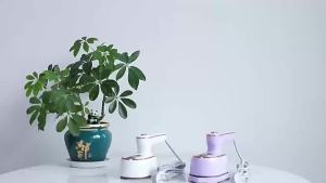 Portable Steam Iron Electric  Handheld Rotatable Garment Steamer Travel Household Seterika Baju  เตารีดแบบหมุน