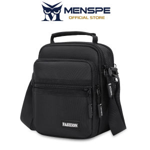 MENSPE Men Bag Fashion Shoulder Bag Cross Body Bag Casual Handbag Multiple Pocket Design Large Capacity Waterproof Lightweight Casual Sport Street Bag