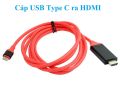 Cáp chuyển USB Type C sang HDMI cho điện thoại chất lượng cao. 