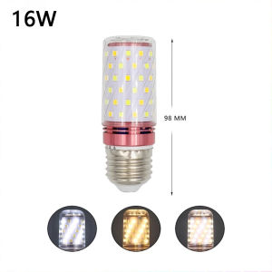 Led Tri Color Light Corn Bulbs Lamp 20W E27 led bulb From Home Office Lights Chandelier Bulb Decor