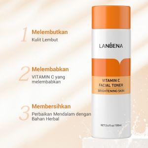 LANBENA Vitamin C Facial Toner - Menyegarkan (100 ml)[BPOM]