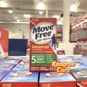 Viên Xương Khớp Schiff Move Free Advanced Plus MSM & Glucosamine 120V - – Hỗ trợ sức khỏe xương khớp: Cung cấp dưỡng chất giúp nuôi dưỡng phục hồi và bảo vệ sụn khớp tăng độ chắc khỏe cho xương.