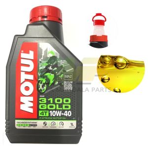Oli Motul 3100 Gold 1 Liter 4T 10w40 15w50 Oil 1000ml Motor Vixion MX Rx King R15 CB150 Sonic KLX