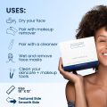 Khăn mặt sinh học tự phân hủy đầu tiên trên thế giới CLEAN SKIN CLUB Uncommon Skincare Creations dùng một lần, siêu mềm, siêu sạch 50 miếng của Mỹ. 