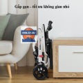 Xe lăn gấp gọn KALIBU lốp đặc ổn định - xe lăn du lịch xách tay siêu nhẹ cho người già, người khuyết tật - xe lăn xếp gọn. 