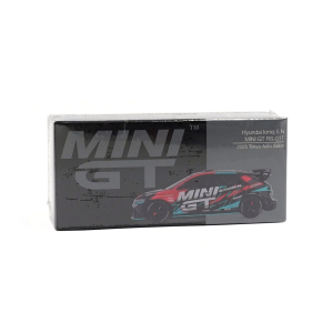 Mô Hình Xe MINI GT 1/64 Hyundai Ioniq 5 N RS-01T Tokyo Auto Salon 2025 Chính Hãng