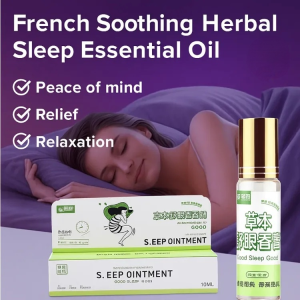 Agarwood Sleeping Essential Oil Lavender Soothing Sleep Roller Balm Fall asleep in three seconds Deep Relaxation
