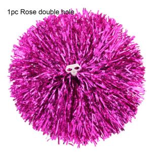 NOBLELYN 1pc/1Pair Dress Costume Competition Flower Fancy Cheerleader pompoms Dance Party Decorator Club Sport Supplies Cheerleading Cheering Ball