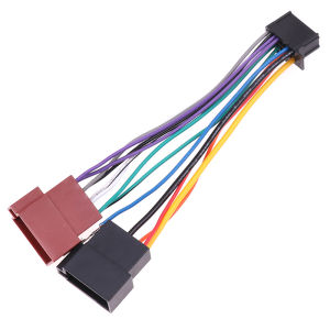 [caichuitan] Car CD Tail Line Stereo Radio Player ISO Wiring Harness Connector Audio Cable For Pioneer Car CD Player Tail Line