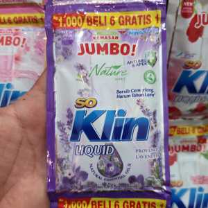 Soklin Cair Liquid 1000 Kemasan Jumbo 1 Renceng