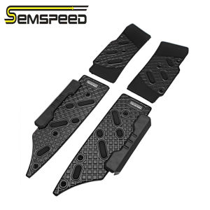 Motorcycle CNC Front Footpegs Matting Footrest For Dayang FKM FEKON Venture 150 ADV150