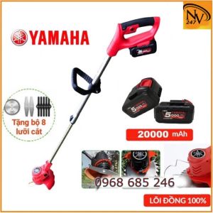 Máy cắt cỏ cầm tay mini dùng pin lithium cực khủng Tặng bộ 8 lưỡi