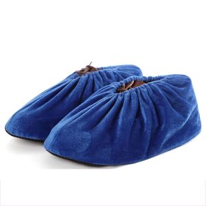 Flannel Shoes Covers Elastic Cuff Design Dustproof Floor Saver For Party Events