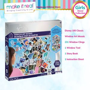 Year End Sales | Make It Real Disney 100 Classic Character Window Art Mosaic Puzzle 4282