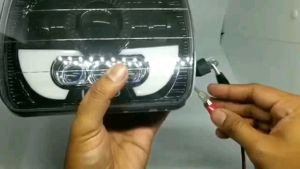 LAMPU DAYMAKER LED ORIGINAL KOTAK 7 INCH JEEP FEROZA L200 TAFT - LED