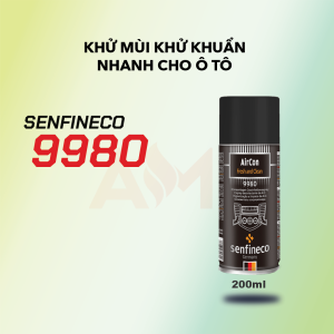 Senfineco 9980 Xịt Khử Mùi Khử Khuẩn Nhanh Trên Ô tô