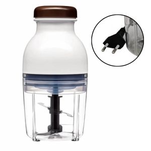 FONESH Powerful Motor Electric Blender Mixer 700ml EU Plug Meat Grinder Garlic Masher Machine Easy Clean Vegetable Crusher Home Kitchen