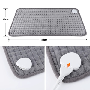 Pain Relief Back Effective Electric Heating Pad 9-level temperature adjustment 4-level timer Neck Portable Physiotherapy Hot Compress to Relax Back Shoulder Muscles