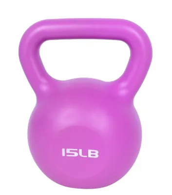 KettleBell / Soft Base / Colour Weights Training. Vinyl Home Gym. Dumbbell Sports Exercise Slimming. 2 to 20kg Singapore Stocks Quick Delivery!