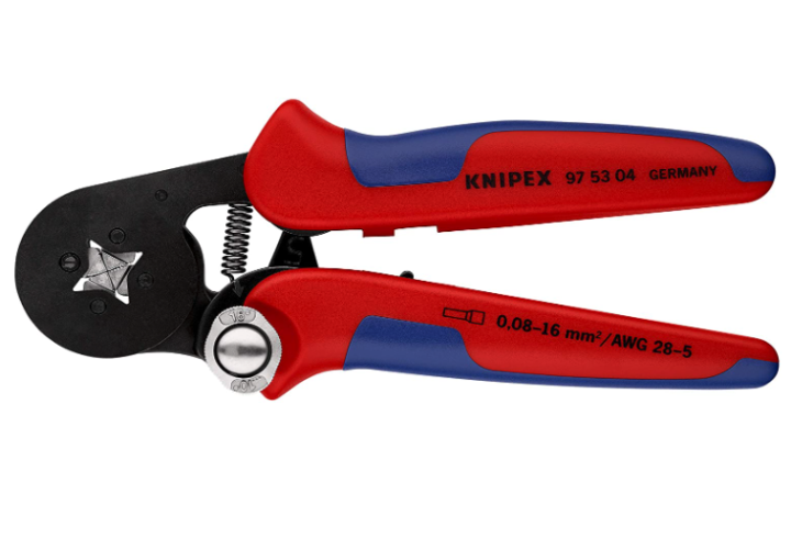 975304 KNIPEX NO.97 53 04 Self-Adjusting Crimping Pliers for end sleeves ...