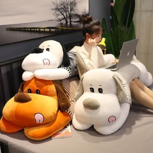 100cm High Quality Dog Plush Toy Soft Stuffed Cartoon Animal Pooch Doll Long Sleeping Pillow Cushion Baby Children Girls Gifts
