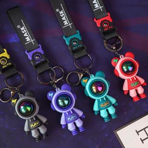 พวงกุญแจตุ๊กตาหมีนักบินอวกาศไซส์ใหญ่ น่ารัก สําหรับห้อยกระเป๋า