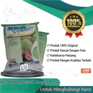2 Kg Fungisida Nebijin 03DP Obat Akar Gada Kemasan Asli Pabrik