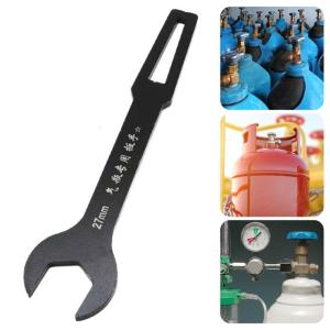 All Purpose Ergonomic Valves Wrench Spanner 6mm Thick 45# Steel Construction for High Pressure Applications