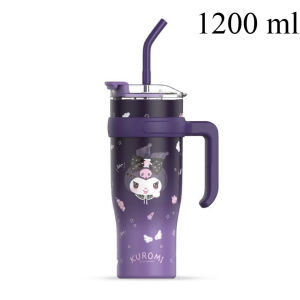 Ly Giữ Nhiệt Dung Tích 1200ml Lõi Inox 304 An Toàn Có Ống Hút Tiện Lợi