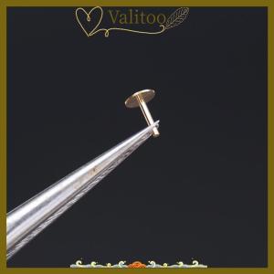 [Valitoo] 2Pcs Copper Watch Dial Feet 0.64 0.69 0.74 0.79 0.94mm Stem Watch Movement Repair Watch Replacement Spare Parts Accessories