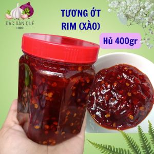 Tương ớt rim (Hủ 400gr) đặc sản Quảng Ngãi thơm ngon cay cay ngọt ngọt đậm vị