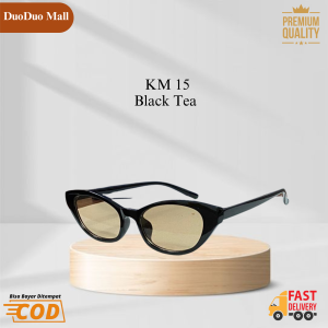 Kacamata Hitam Fashion Korea Frame Oval