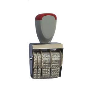 Spanish Date Number Inking Date Adjustable Dater Easy to Use French Date Office