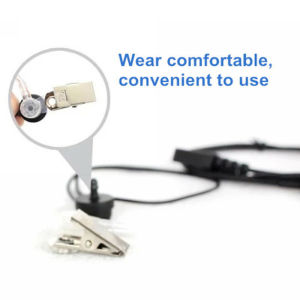 Christmas gift 【AYLMER】 FBI Style Headset Earphone Earpiece Mic Security Radio Walkie Talkie Pro 2 Pin