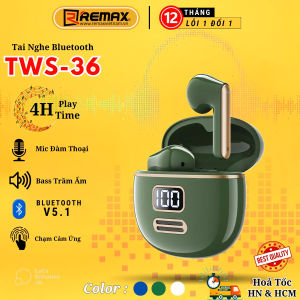 Tai nghe Bluetooth REMAX TWS-36 phong cách retro