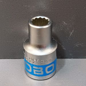 HOBO ลูกบล็อกสั้น 1/2"(4หุน) 12 เหลี่ยม เบอร์ 8 -32 มม. (MADE IN TAIWAN) แท้ 100% แยกเบอร์ขาย