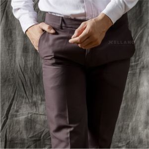 Celana Kerja Kantor Formal Panjang Pria Bahan Dean Series Slimfit Hitam Cream Abu Choco Coklat 27-38