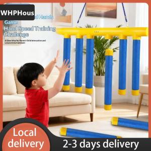 [COD] WHPHous Ship within 24 hours Adults Kid Catching Sticks Game Falling Sticks Catching Sensory Toy Drop Catch Win Reaction Training Reflex Challenge Party Game