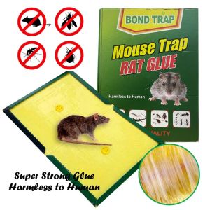 5PCS Mouse Catcher Trap Rat Terminator Rat Glue Board Mouse Trap Sticky Boards Indoor and Outdoor (Pelekat Tikus)
