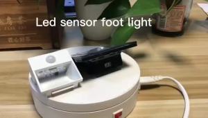 Induction Light Wall Stair Led Step Lamp PIR Motion Sensor Modern Indoor Recessed Corridor Night Foot Socket AC85-265V3W