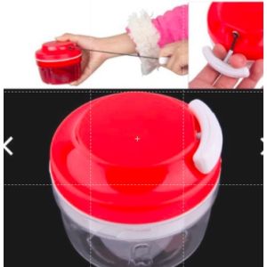 WH Multifunctional High Speedy Chopper Garlic Cutter Vegetable Fruit Twist Shredder