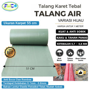 Karpet Talang Air Merah Hitam Tebal Atap Alas Kandang 55 90 110 cm Permeter Anti Robek Bahan Kuat Anti Bocor Anti Rembes Bahan Lentur Elastis Fleksibel Kualitas Bagus Anti Bocor Karpet Talang Air Bonet Genteng Meteran