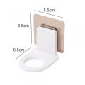 Giá Treo cổ chai nước rửa tay, xà phòng dán tường gạch men - Móc treo chai dầu gội sữa tắm dán tường thông minh. 