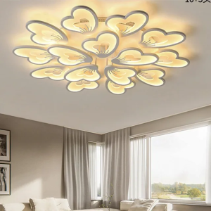 Đèn Ốp Trần Đèn Trần Trang Trí Phòng Khách Phòng Ngủ Trần Thạch Cao 3 Chế Độ Sáng Có Kèm Điều Khiển Từ Xa - Bảo Hành 2 Năm