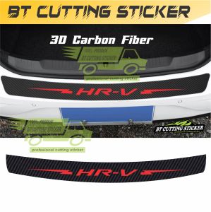 5 pcs sticker carbon 3D sticker mobil hr-v sticker honda hrv sticker carbon 3D