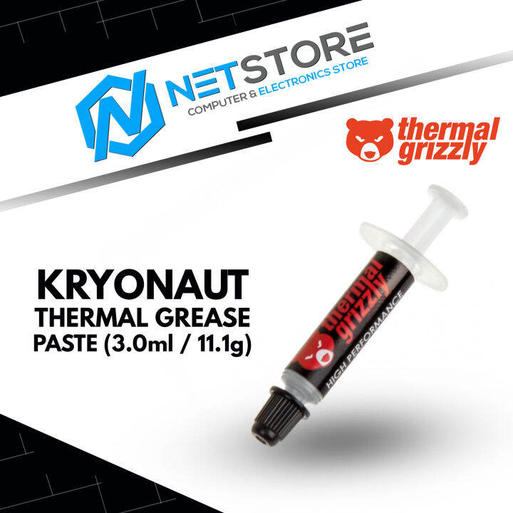 Thermal Grizzly Kryonaut Thermal Grease Paste (11.1 Gram) | Lazada